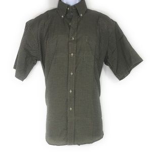 OXFORD Checkered Short Sleeve Polo NWT